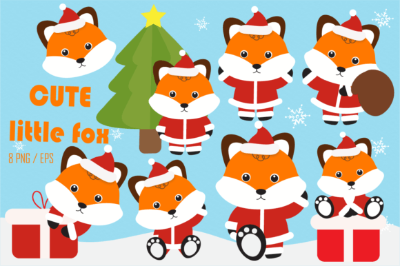 Christmas Little Fox Illustrations: A Designer’s Review