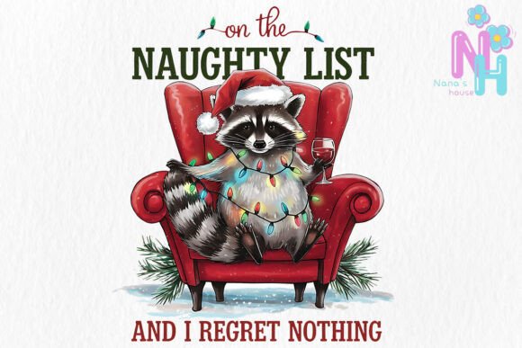 Christmas Raccoon Sublimation: Illustrations Review