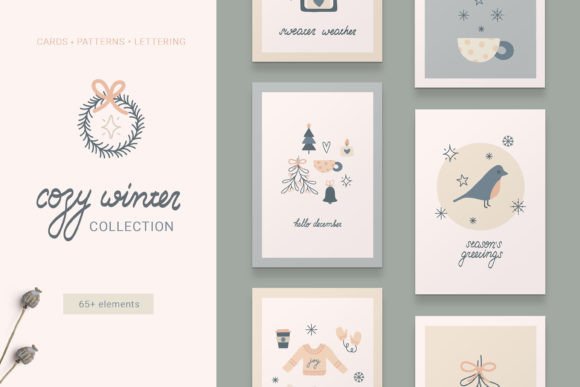 Cozy Winter Christmas Illustrations Review