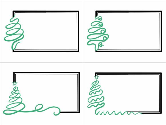Review: Frame Background Christmas Tree Design