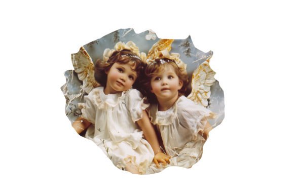 Reviewing Christmas Angels PNG Illustrations