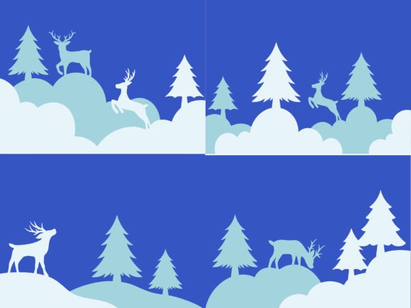 Reviewing the Christmas Snow Tree Background Design