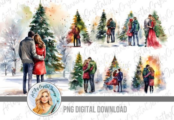 Reviewing the Holiday Couple Christmas Tree PNG for Embroidery