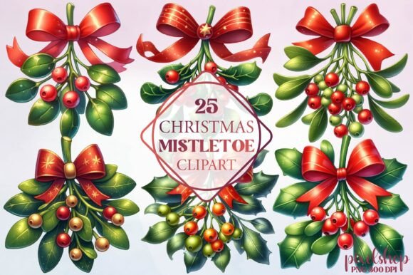 Watercolor Christmas Mistletoe Clipart: A Designerβs Review