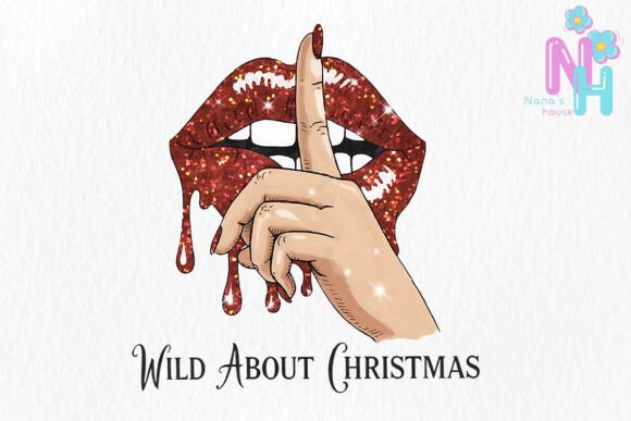 Wild About Christmas Sublimation Illustrations